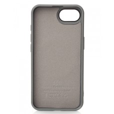 Накладка Beats Leather Textured MagSafe Apple iPhone 16e (Stone Gray)