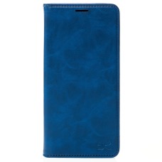 Чохол-книжка Leather Elegant Samsung Galaxy M55 5G (Темно-синій)