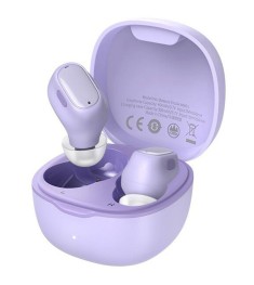 Беспроводные наушники-гарнитура вакуумные Baseus Bowie Encok WM01 (Purple)