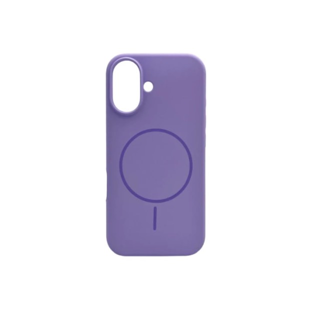 Силикон Original Round Case with MagSafe Apple iPhone 16 (43) Glycine