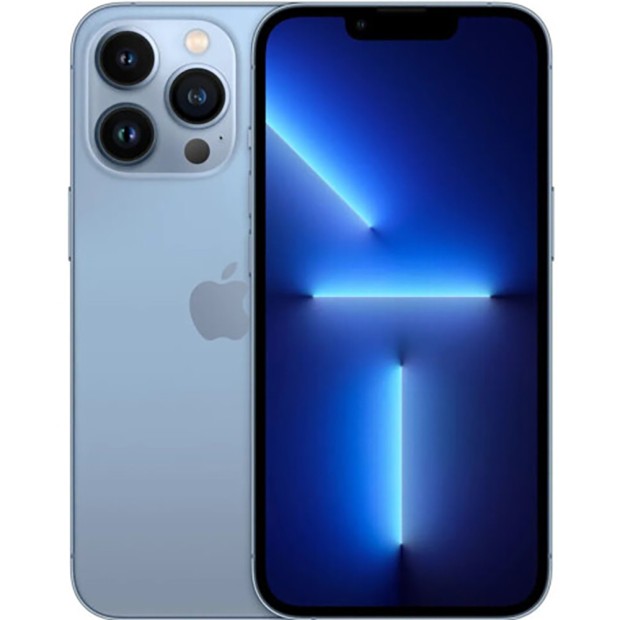 Мобильный телефон Apple iPhone 13 Pro 128Gb (Sierra Blue) (Grade A+) 74% Б/У