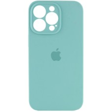 Силикон Original RoundCam Case Apple iPhone 14 Pro Max (21) Turqouise