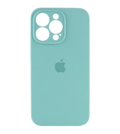Силикон Original RoundCam Case Apple iPhone 14 Pro Max (21) Turqouise