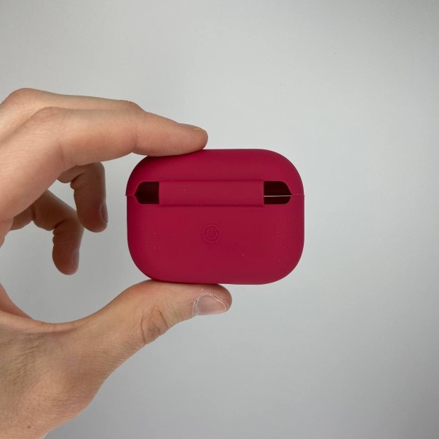 Чохол для навушників Full Silicone Case with Microfiber Apple AirPods Pro 2 (02) Ultra Violet