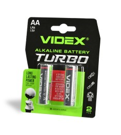 Батарейка Videx Turbo LR06 AA (2шт)