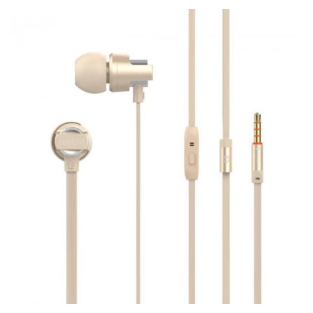 Wired in-ear headset Celebrat C8 (Gold)