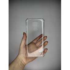 Силикон 6D Xiaomi Redmi Note 9 / Redmi 10X (Прозрачный)