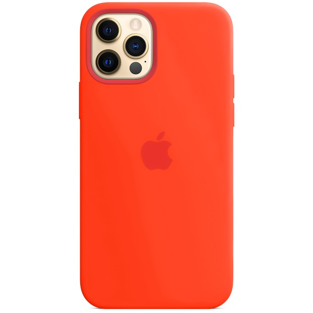Чохол Silicone Case Apple iPhone 12 Pro Max (червоний)