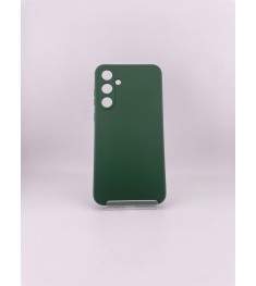 Силікон Original Samsung Galaxy A35 (ShutCam) (Темно-зелений)