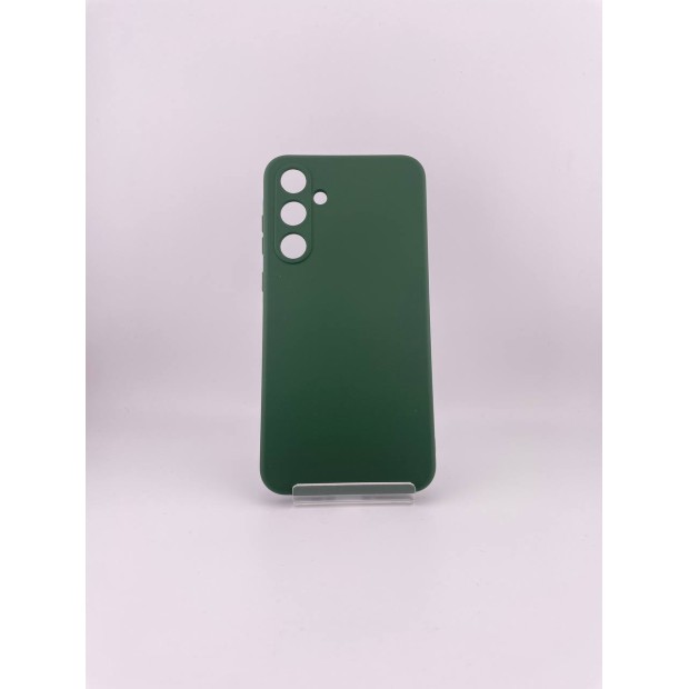 Силікон Original Samsung Galaxy A35 (ShutCam) (Темно-зелений)