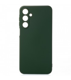 Силіконовий Original Samsung Galaxy A17 (ShutCam) (Темно-зелений)