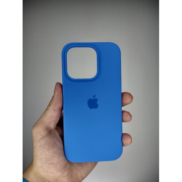 Силикон Original Round Case Apple iPhone 15 Pro (12) Royal Blue Силикон Original Round Case Apple iPhone 15 Pro (12) Royal Blue