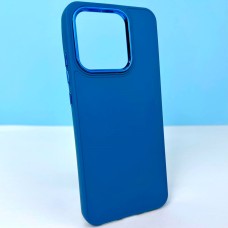 Накладка Metal Camera Samsung Galaxy A22  /  M22  /  M32 (Темно-синій)