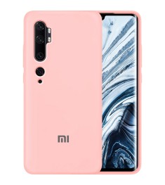 Силикон Original 360 Case Logo Xiaomi Mi CC9 Pro / Note 10 (Розовый)