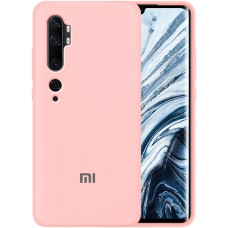 Силикон Original 360 Case Logo Xiaomi Mi CC9 Pro / Note 10 (Розовый)