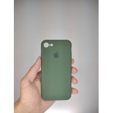 Силіконовий чохол Original RoundCam для Apple iPhone 7  /  8  /  SE (лісовий зелений)