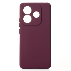 Силикон Original Xiaomi Redmi Note 14 4G (A) (ShutCam) (Бордовый)