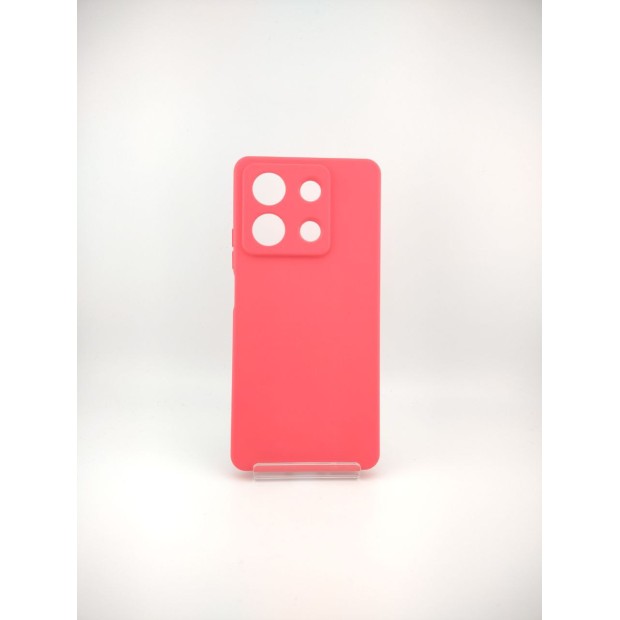 Силикон Original Xiaomi Redmi Note 13 5G (ShutCam) (Малиновый)