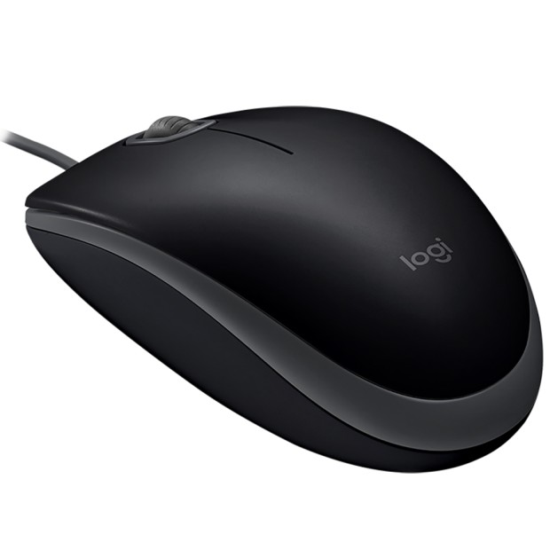 Мышь проводная Logitech B110 Silent (910-005508) (Чёрный)