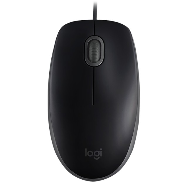 Миша дротова Logitech B110 Silent (910-005508) (Чорний)