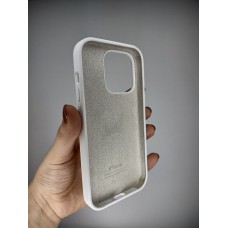 Силікон Original Round Case Apple iPhone 14 Pro (06) White
