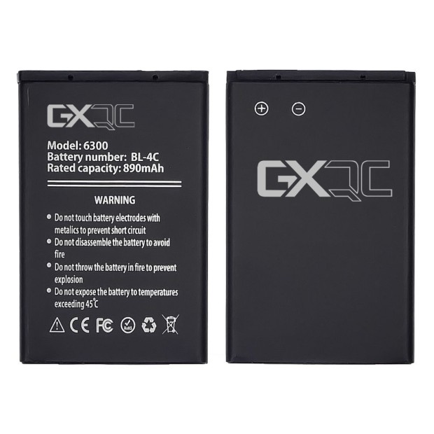 Акумулятор GX BL-4C для Nokia 6300 /  5100 /  6100 /  6260 /  7200 /  7270 /  7610 /  X2-00 /  C2-05
