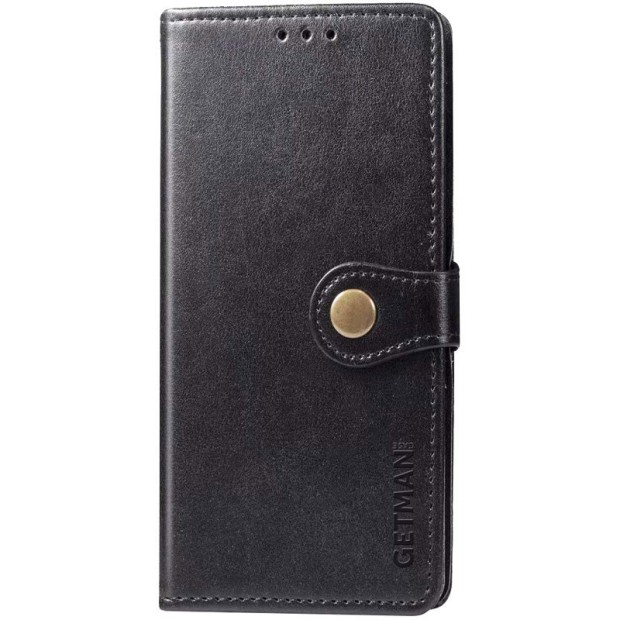 Чохол-книжка Leather Book Gallant для Xiaomi Poco X3  /  Poco X3 Pro (Чорний)