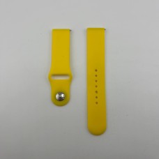 Ремінець для смарт-годинників універсальний 22 мм Original Design (Жовтий)