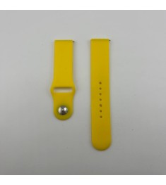 Ремешок для смарт-часов универсальный 22мм Original Design (Жёлтый) Ремешок для смарт-часов универсальный 22мм Original Design (Жёлтый)