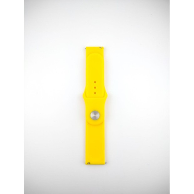 Ремешок для смарт-часов универсальный 22мм Original Design (Жёлтый)