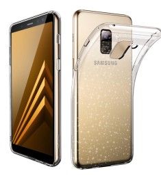 Силикон Molan Shining Samsung Galaxy A8 Plus (2018) A730 (Прозрачный)