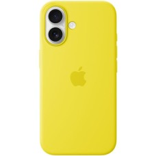 Чохол Silicone Case with MagSafe для Apple iPhone 16 (Star Fruit)