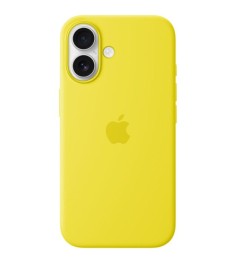 Чохол Silicone Case with MagSafe для Apple iPhone 16 (Star Fruit)
