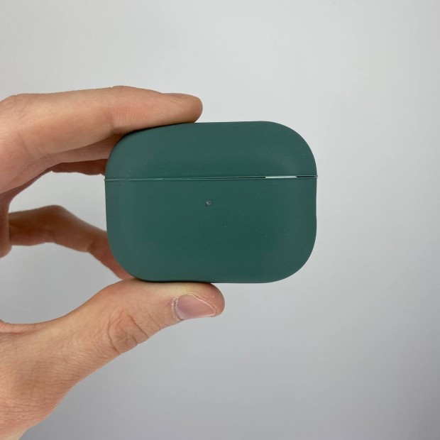 Чохол для навушників Full Silicone Case with Microfiber Apple AirPods Pro (Pine Green)