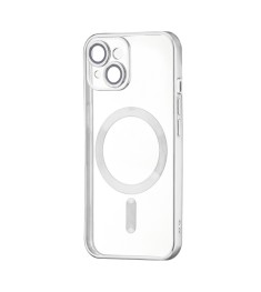 Чохол UMKU Shining з MagSafe для Apple iPhone 13 Mini (Сріблястий)
