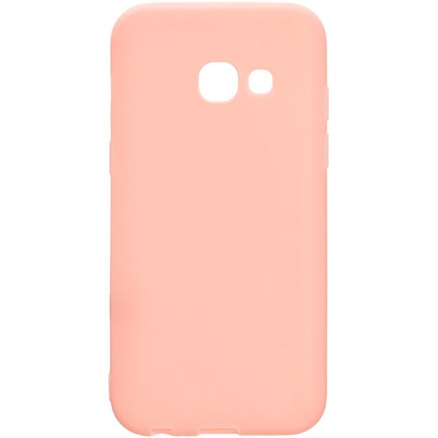 Силикон iNavi Color Samsung Galaxy A320 (2017) (Розовый)