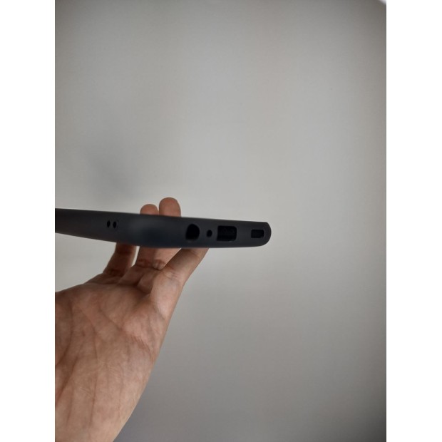 Силіконовий оригінальний чохол для Samsung Galaxy A04E (2022) (ShutCam) (Чорний)