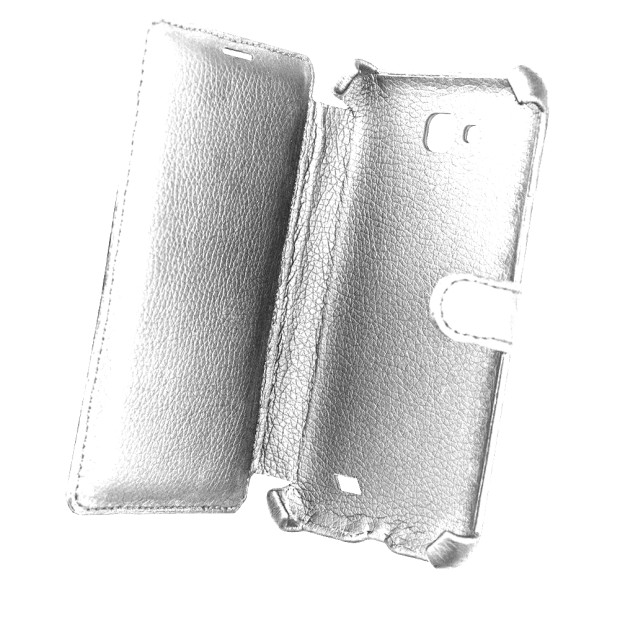 Case-book View Cover Lenovo S820 (White)