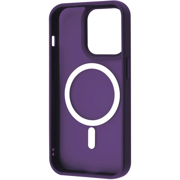 Чохол WAVE Matte Insane Case з MagSafe для iPhone 16 Pro (Глибокий Пурпурний)