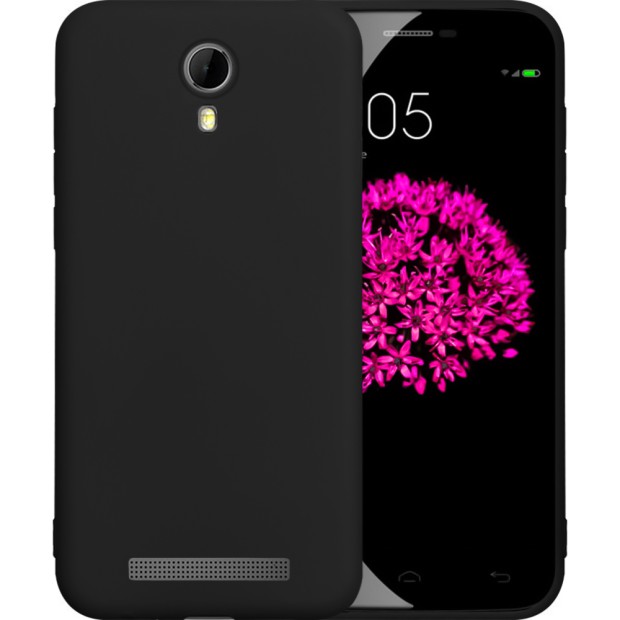 Силіконовий графітовий чохол для Doogee Y100 Pro (чорний)