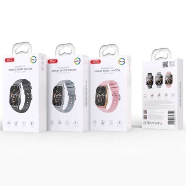 Смарт-часы XO J10 AMOLED (Чёрный) Смарт-часы XO J10 AMOLED (Чёрный)