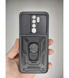 Бронь-чехол Ring Serge Armor Case Xiaomi Redmi Note 8 Pro (ShutCam) (Чёрный)