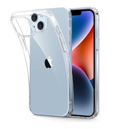 Силикон WS Apple iPhone 14 Plus (Прозрачный)