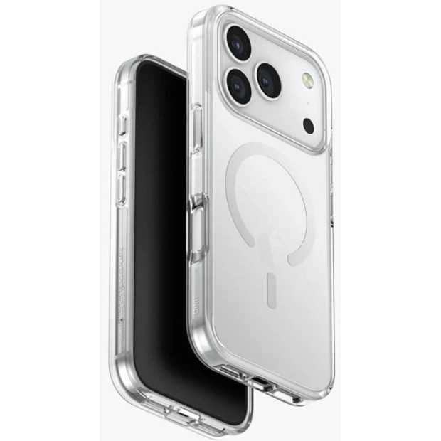 Чехол UNIQ Clario Magnetic Apple iPhone 17 Pro (Transparent)
