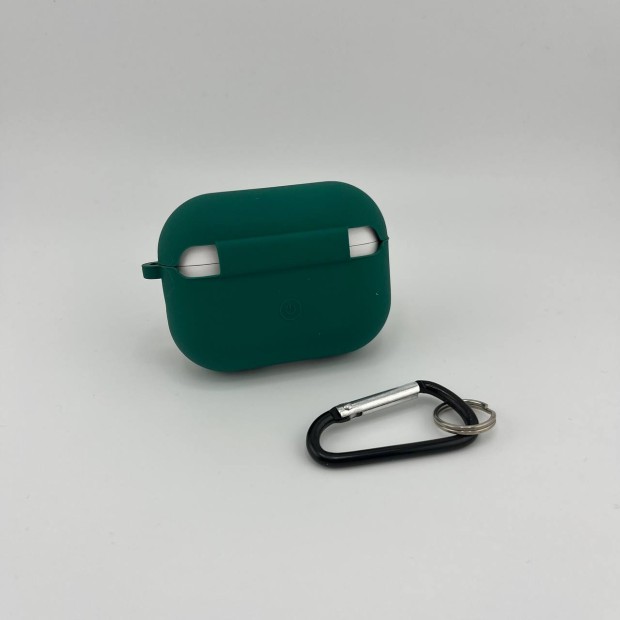 Чехол для наушников Full Silicone Case with Microfiber Apple AirPods Pro 2 (69) Atrovirens