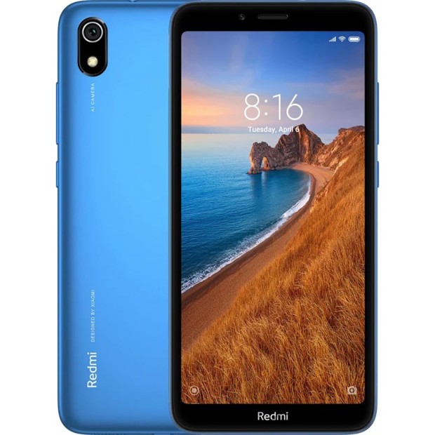 Мобильный телефон Xiaomi Redmi 7A 2/16Gb (Matte Blue) (Grade A) Б/У