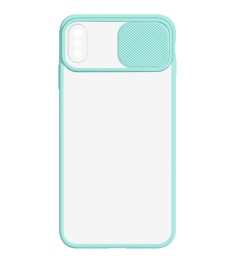 Накладка Totu Curtain Apple IPhone X / XS (Бирюзовый)