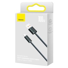 USB-кабель Baseus Dynamic 100W (1m) (Type-C) (Серый) CALD000616