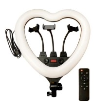 Набор для съемки LED-лампа MJ-48 Heart (48cm) RGB Remote (Чёрный)