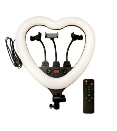 Набор для съемки LED-лампа MJ-48 Heart (48cm) RGB Remote (Чёрный)